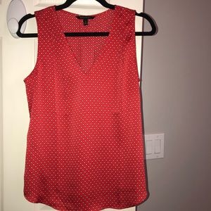 Red Banana Republic Sleeveless Blouse
